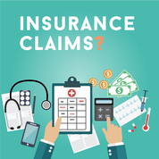 Illustration of calculating insurance claims