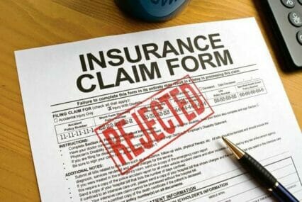 Insurance claim form disability