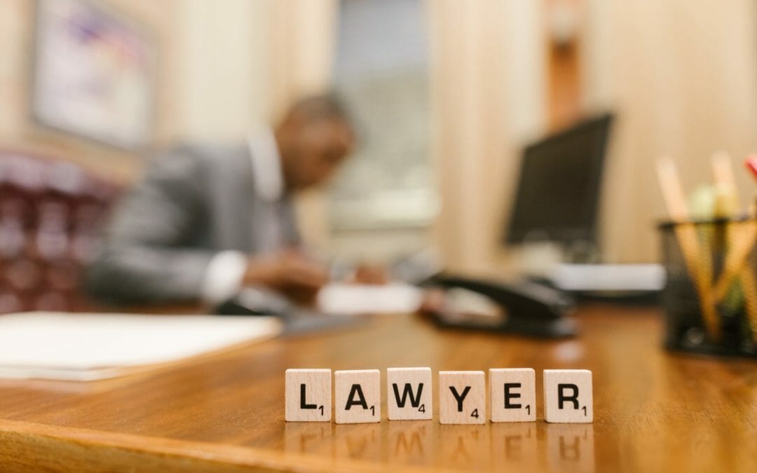 lawyer at desk